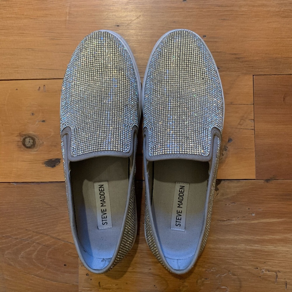STEVE MADDEN Wedding Sneakers Size 8.5
